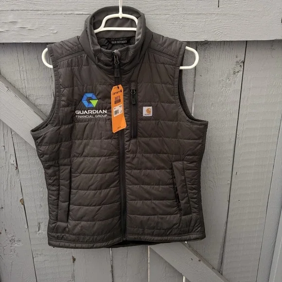 Carhartt Rain Defender Lightweight Insulated Vest OV2286-W Women's Size Small - Picture 2 of 9